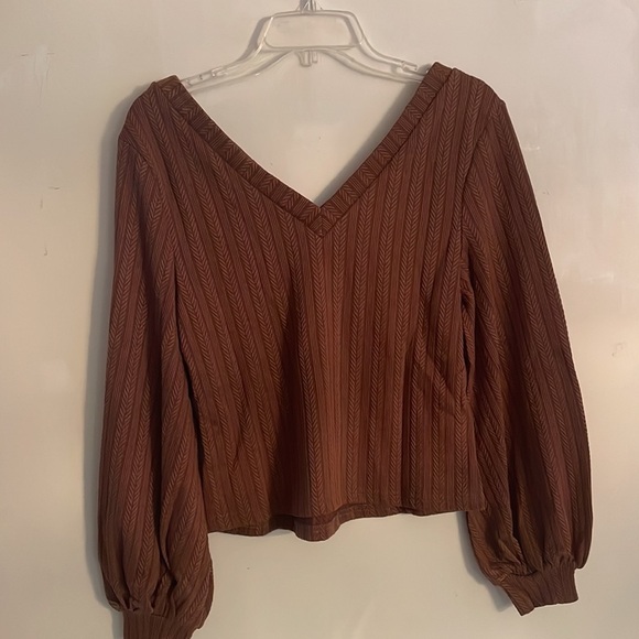 NWT Coffee Brown Fashion Sweater - Picture 8 of 13